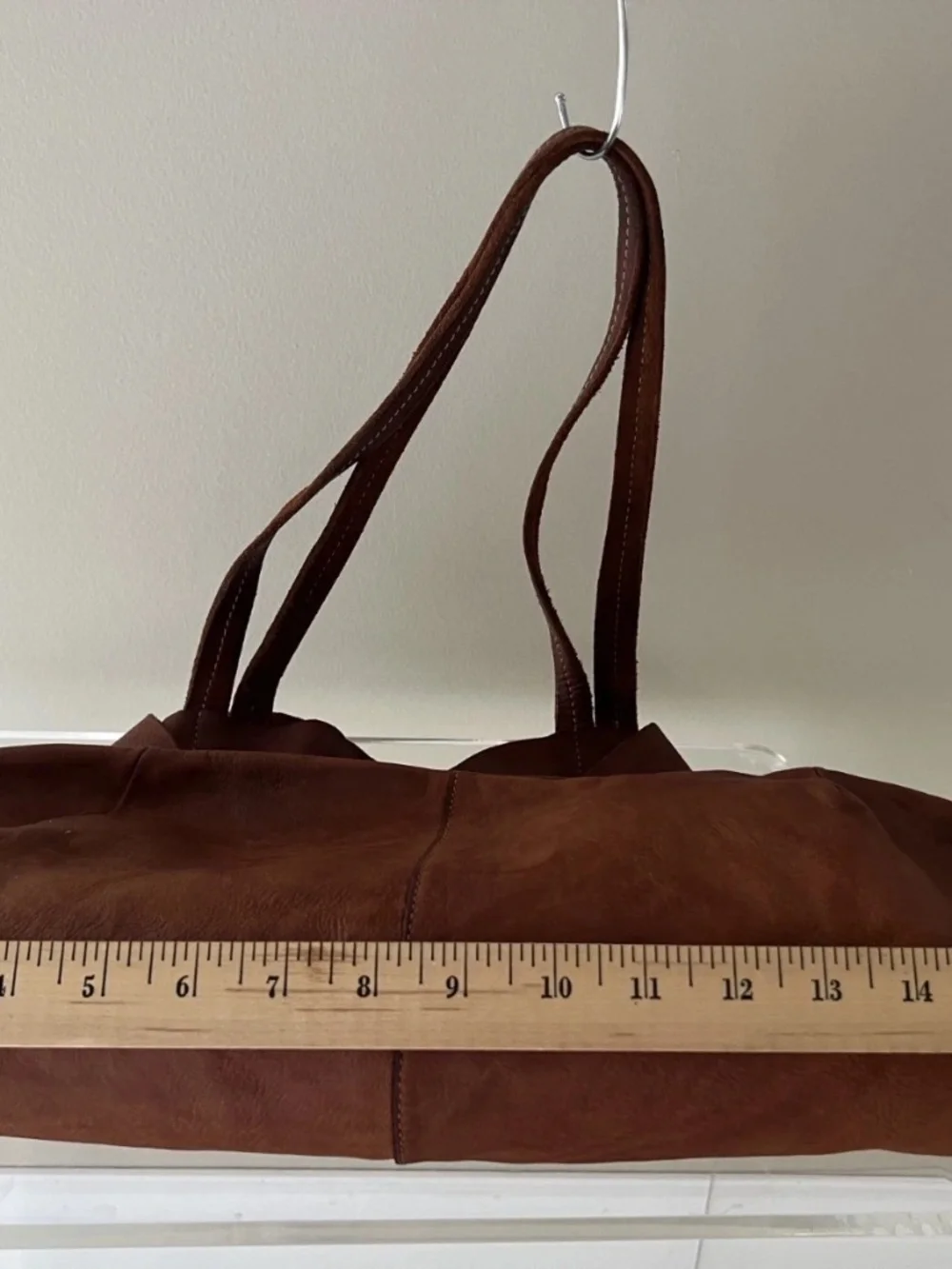 Sundance Cognac Tote Leather Bag, Brown Handbag, Leather Purse, Large Shoulder